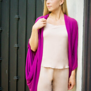 Rayon Knit: Magenta